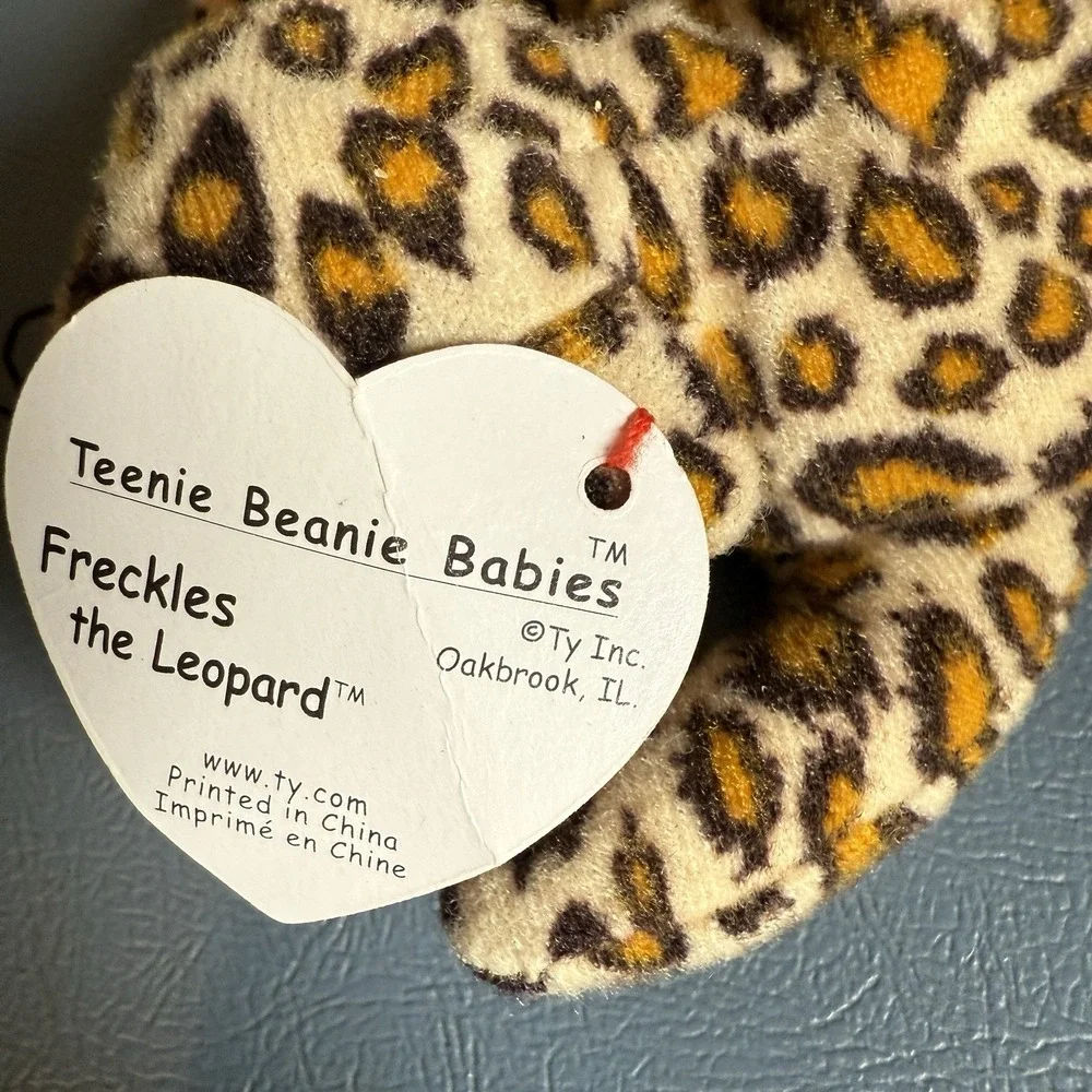 TY Original‎ Beanie Baby 3 Blizzard Seaweed Tag error Legs 1-2000 China 2 Teenie